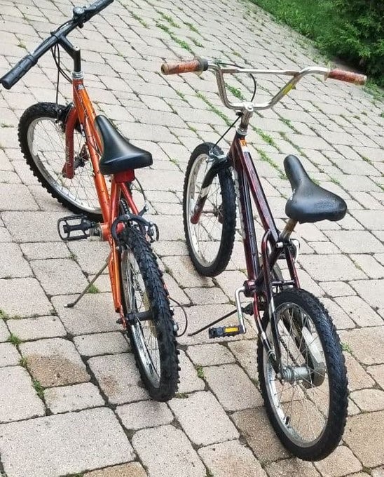 2 youth bikes